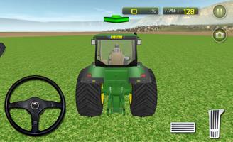 Village Farm Tractor Drive Sim screenshot 1