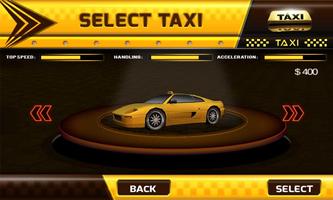 Ville Taxi Driver 3D capture d'écran 1