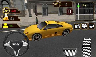 Ville Taxi Driver 3D capture d'écran 3