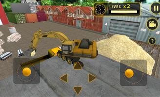 Nặng Excavator Crane Sim ảnh chụp màn hình 1