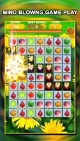 Jewel Star Fruit Bomb & Vegetables Match 3 Affiche