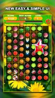 Jewel Star Fruit Bomb & Vegetables Match 3 screenshot 2