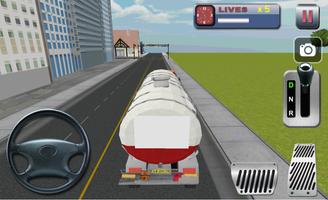 pétrole chariot transport 3D capture d'écran 2