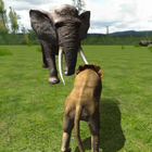 Real Leão Simulator 3D ícone