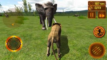 Real Leão Simulator 3D imagem de tela 2