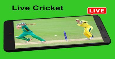 Live Cricket  TV Cartaz