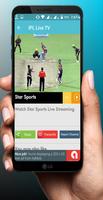 1 Schermata Live Cricket  TV
