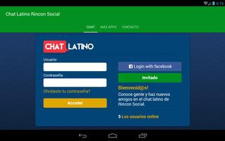 Chat Latino Rincon Social capture d'écran 3