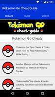 Pokemon Go Cheat Guide Affiche