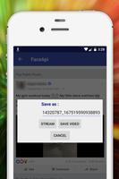 downloader for facebook Affiche