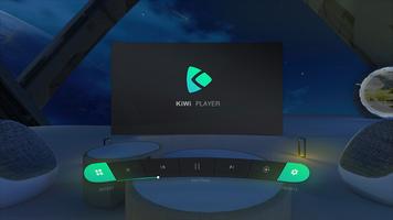 Kiwi Player-VR/3d/360/180 video cinema Affiche