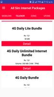 All Sim Internet packages of Pakistan 스크린샷 3