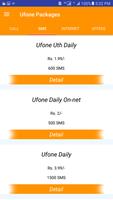 All Ufone Packages: capture d'écran 3