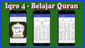 IQRA 4 (Empat) - Belajar Al Quran poster