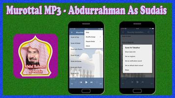 Murottal Abdurrahman As Sudais MP3 Offline โปสเตอร์