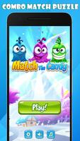 Match candy combos: A match 3 games Plakat