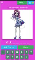 Monster High doll.GuessTheName Affiche