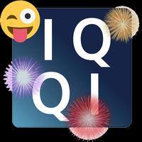 IQQI لوحة المفاتيح-رمز تعبيري الملصق