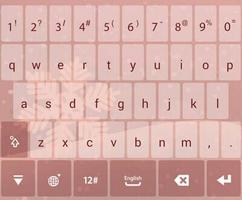 IQQI Pink Snow Theme ภาพหน้าจอ 1