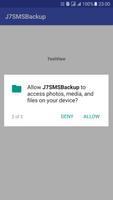 J7 SMS Backup No Ads تصوير الشاشة 3