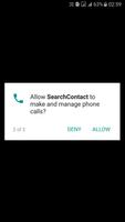 Search Contacts No Ads capture d'écran 1