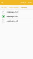 Save SMS Backup Merge App No Ads स्क्रीनशॉट 2