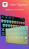 Colorful Emoji Keyboard EN скриншот 1