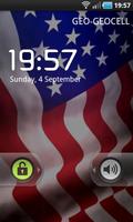 Animated American Flag LWP screenshot 1