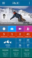 iRide Ski / Snowboard App ポスター