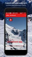 Snowboard App: Snowboarding le-poster