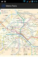 Metro Paris الملصق