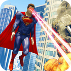 Flying Superman Simulator 2018 أيقونة