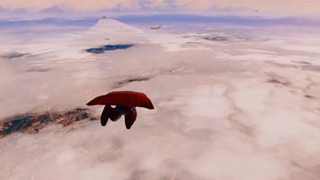 Flying Superman Simulator 2018 تصوير الشاشة 1