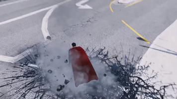 Flying Superman Simulator 2018 تصوير الشاشة 2