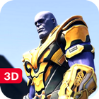 Real Superhero Thanos Simulator أيقونة