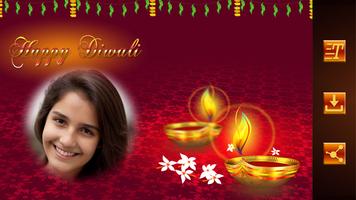 Salutations de Diwali photos Affiche