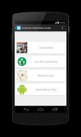 Guide for Android Collectibles Cartaz