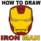 ikon Belajar menggambar Iron Man