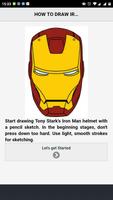 How to Draw Iron Man capture d'écran 3
