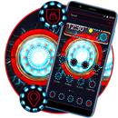 Red Blue Light Theme APK