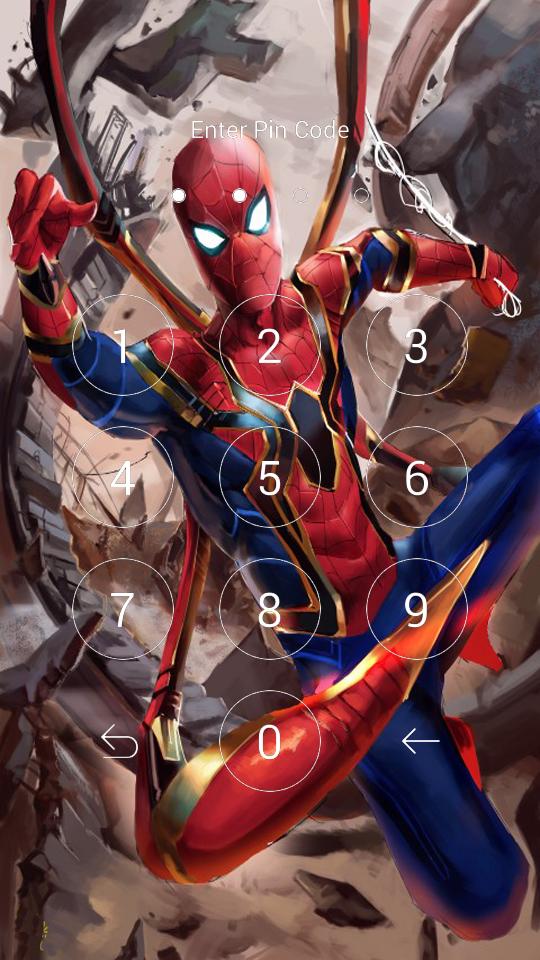 iron spider suit wallpaper lock APK for Android Download