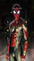 iron spider suit  wallpaper lock স্ক্রিনশট 2