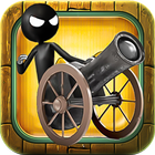 Stickman Cannon Ball Shooter-icoon
