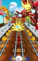 Iron Hero Surfer: Free avengers ironman game capture d'écran 3