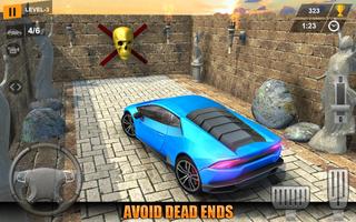 Modernes Autoparken im Labyrinth 3D Screenshot 3