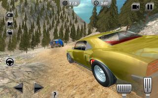 Amerikan Klasik Kas Araba 3D: Offroad Macera Ekran Görüntüsü 3