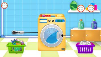 Laundry Games For Girls Washing Games:Ironing Game screenshot 3