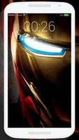 Iron Superhero Lock Screen poster