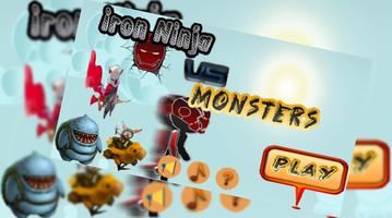 iron Ninja VS Monsters captura de pantalla 1
