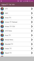 Afghanistan TV Channels (Sat Info)-FREE capture d'écran 1
